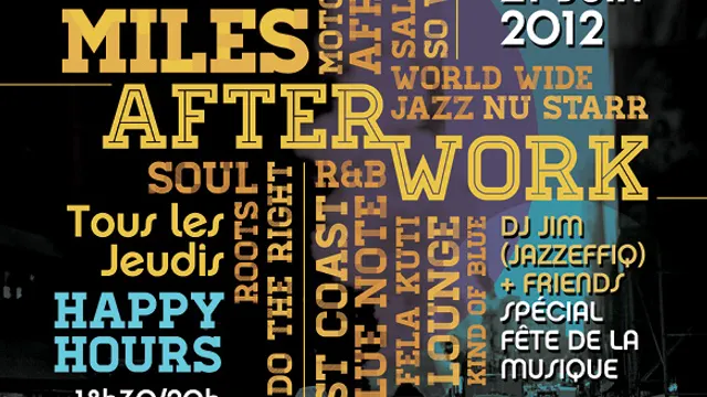 So Miles Spécial Fête de la Musique 8Djs :  Dj Jim + Friends - Djoon 21 Juin