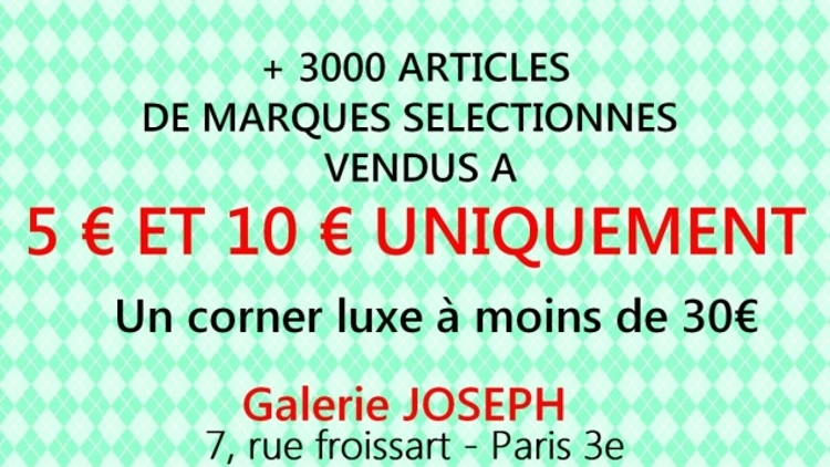 Braderie Chic aux prix uniques