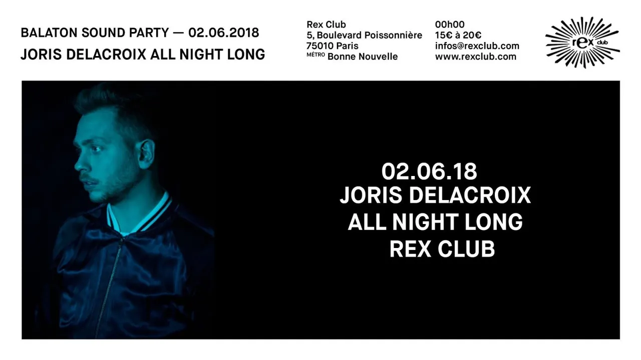 Balaton Sound Party avec Joris Delacroix