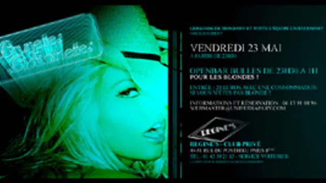 Soirée Unjeudiapary chez Régine's!