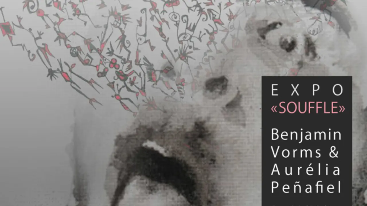 Expo Souffle, Benjamin Vorms et Aurélia Penafiel.