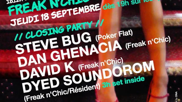 FREAK N'CHIC @ BATOFAR /// CLOSING PARTY