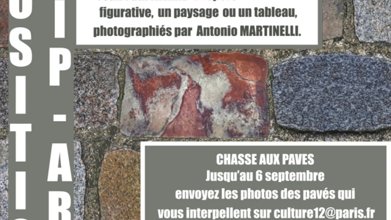 Exposition de Strip- Art « le Pavé dans l’Art » à la Mairie du 12e