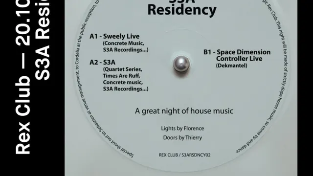 S3A Residency: Space Dimension Controller Live, Sweely Live, S3A