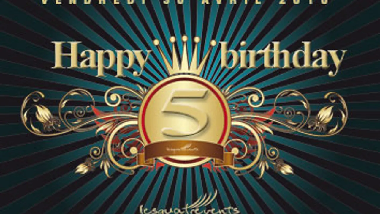 HAPPY BIRTHDAY CLUB 4 VENTS