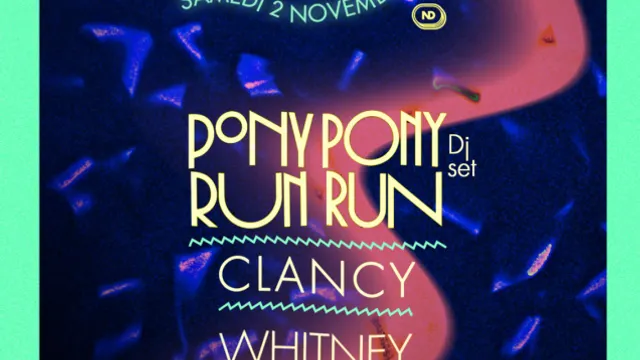 Nouveau Disco : Pony Pony Run Run - Clancy - Whitney Weiss