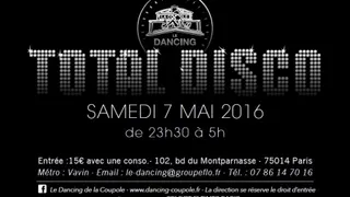 Soirée TOTAL DISCO