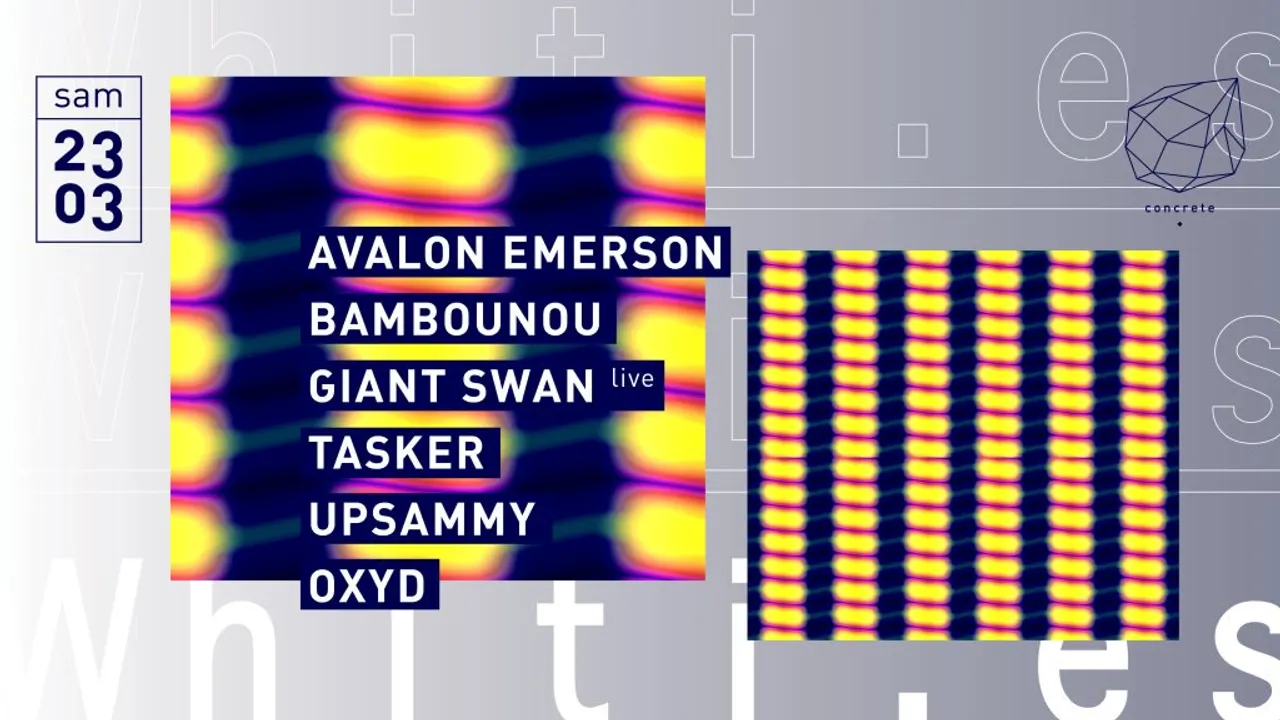 Concrete x Whiti.es: Avalon Emerson, Bambounou, Giant Swan Live