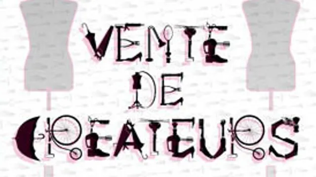 Vente de créateurs et artistes