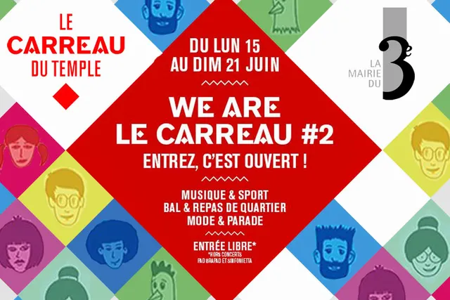 We Are le Carreau #2 : une semaine sous le signe du sport et de l'art au Carreau du Temple