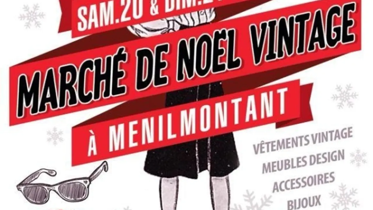 Marché Vintage de Noël Paris