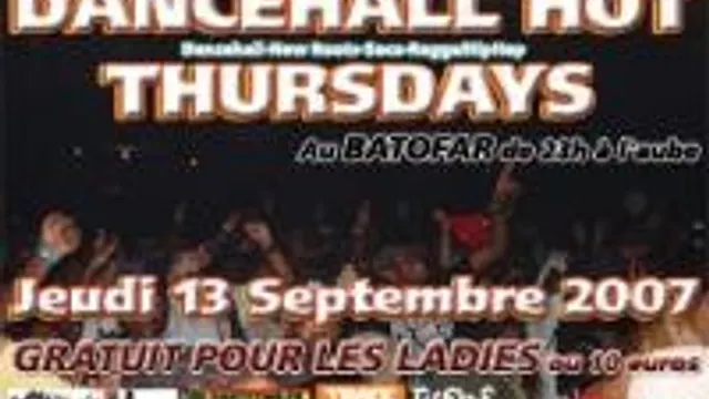 Dancehall Hot Thursdays