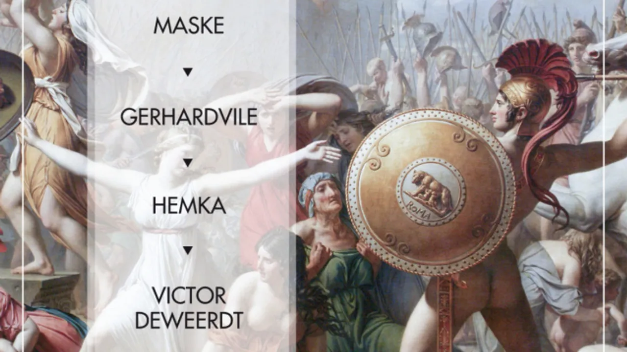 Gerhardvile, Maske, Victor Deweerdt, Hemka
