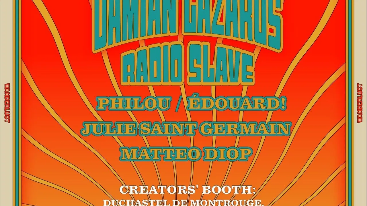 Damian Lazarus, Radio Slave & Friends au Wanderlust le 29 juin !