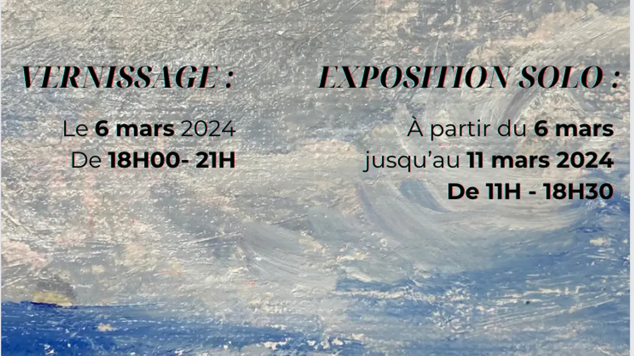EXPOSITION SOLO :  Isabelle Fauquez