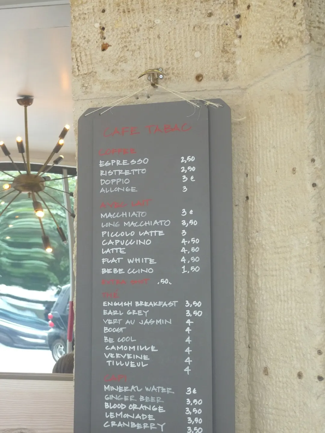 Café Tabac Restaurant Paris