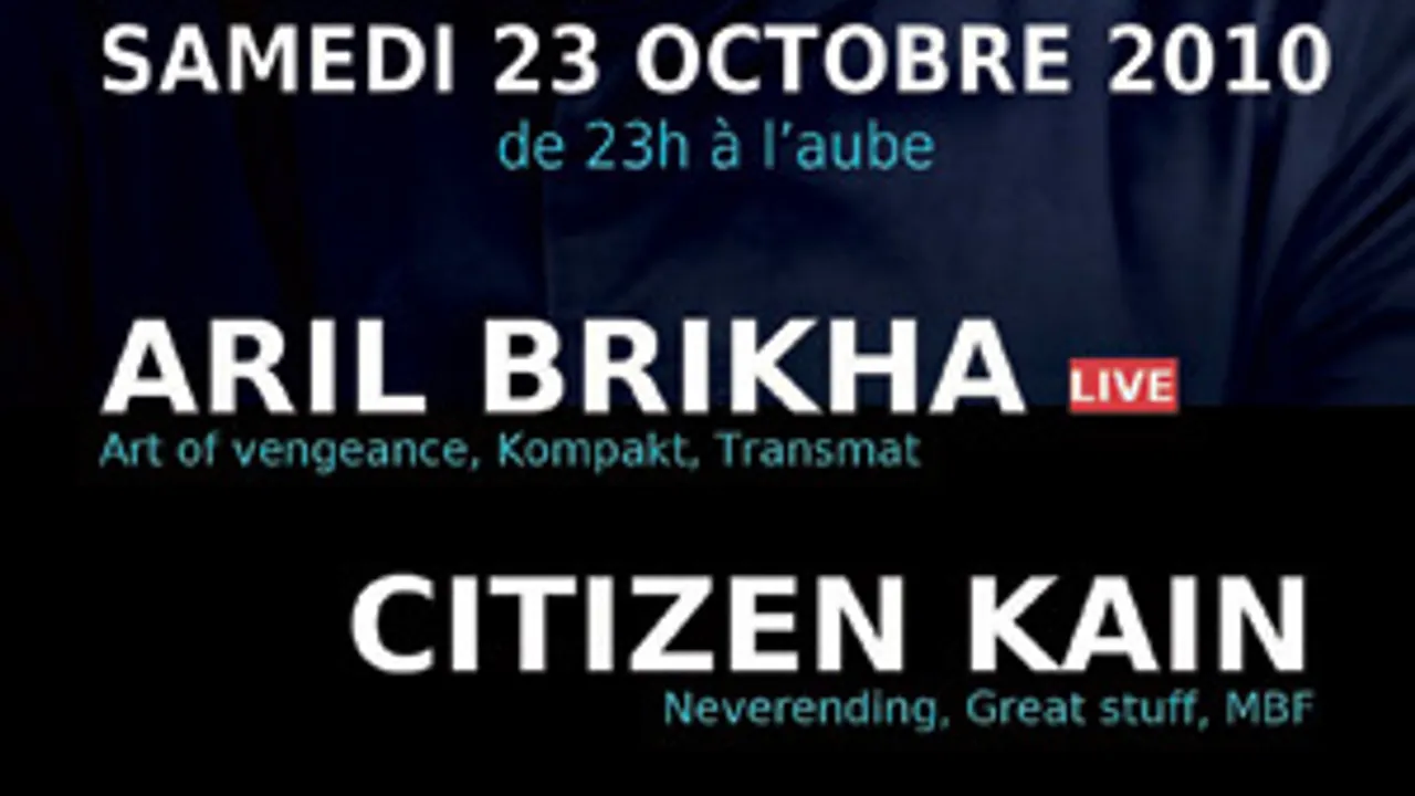 ATTRACTIVE invite Aril Brikha + Citizen Kain