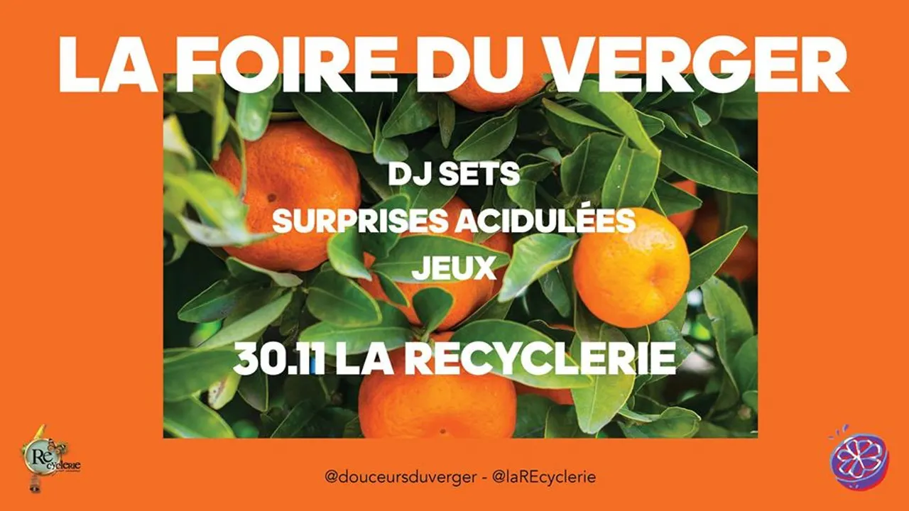 Douceurs du Verger : la Foire à La REcyclerie !