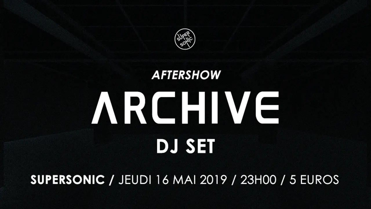 Archive DJ SET / Supersonic - Paris
