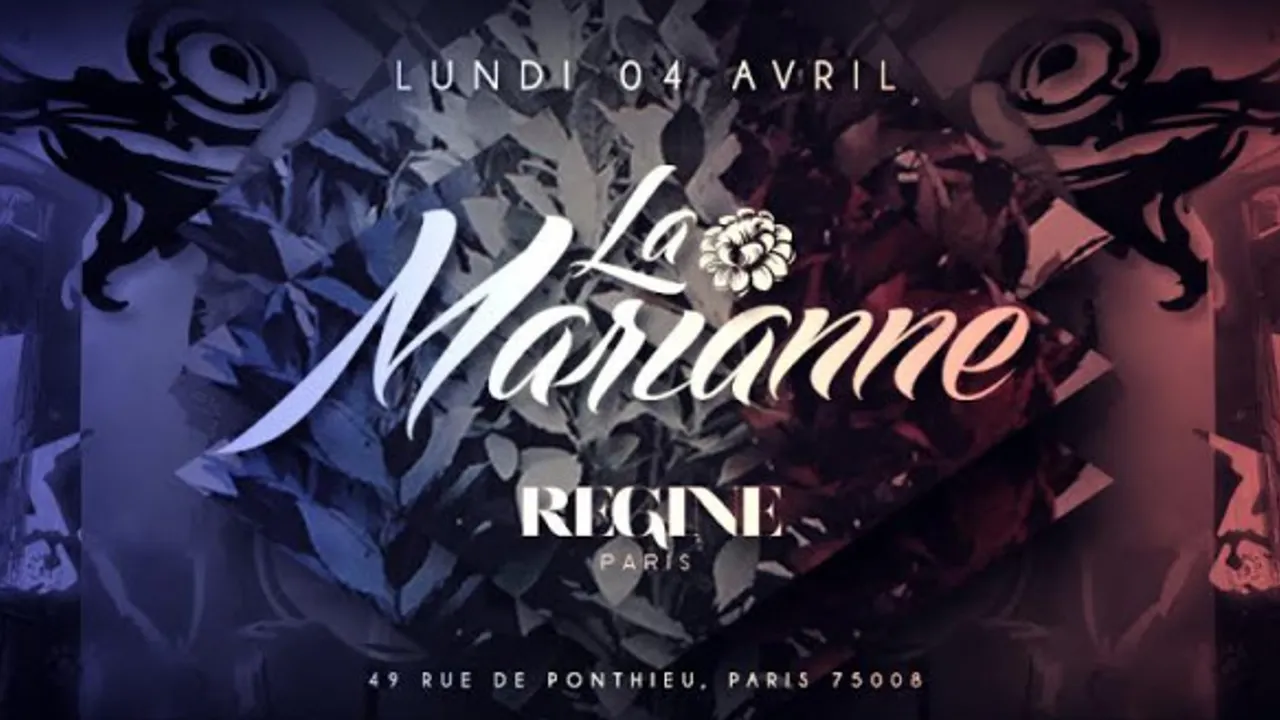 LA MARIANNE CHEZ REGINE  HIP HOP VS FRENCH TOUCH TOUS LES LUNDIS