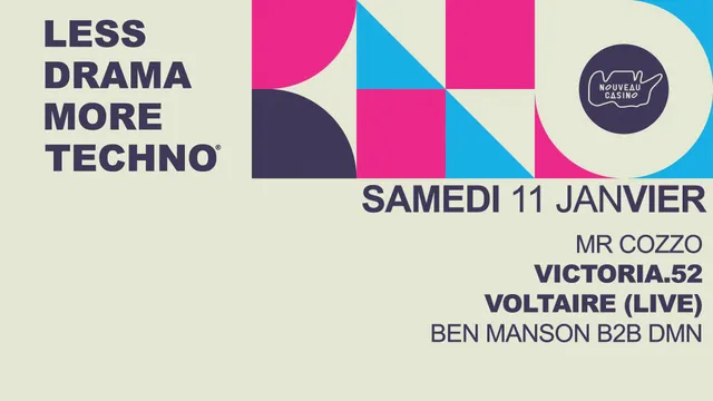 LESS DRAMA MORE TECHNO #18