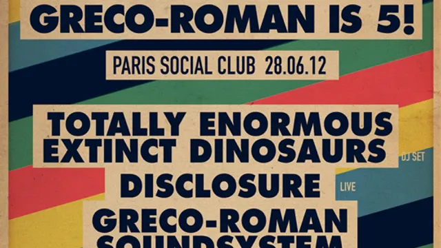 Greco-Roman is 5