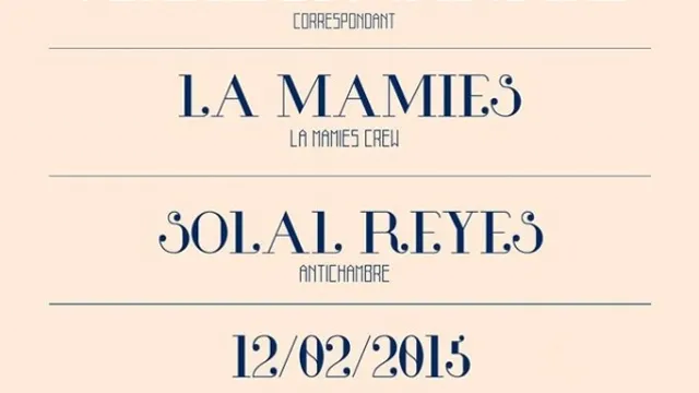 WAV #2 w/ Jennifer Cardini - La Mamies - Solal Reyes