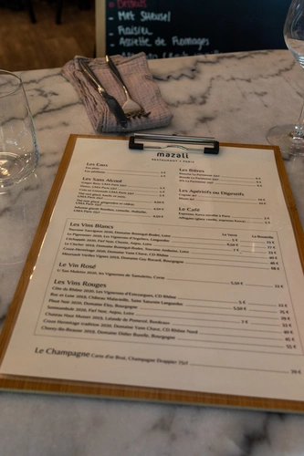 Mazali Restaurant Paris