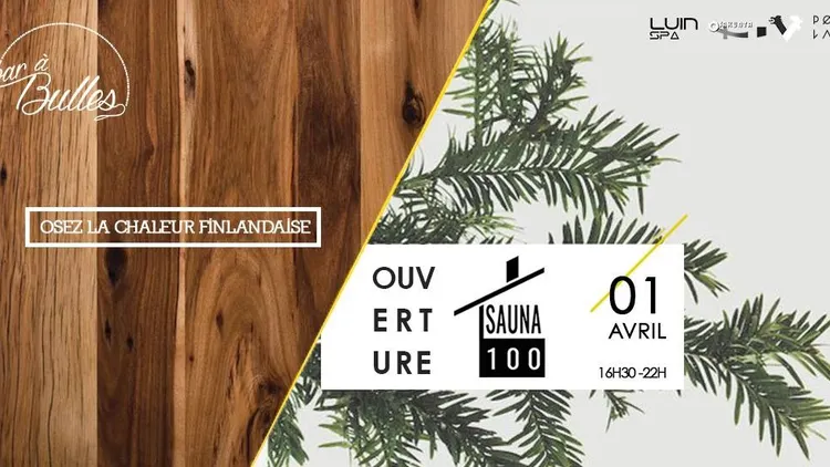 SAUNA 100 au Bar à Bulles