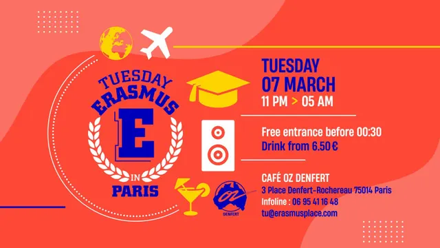 TUESDAY ERASMUS IN PARIS