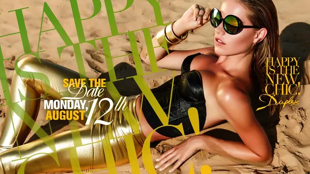 HAPPY IS THE NEW CHIC