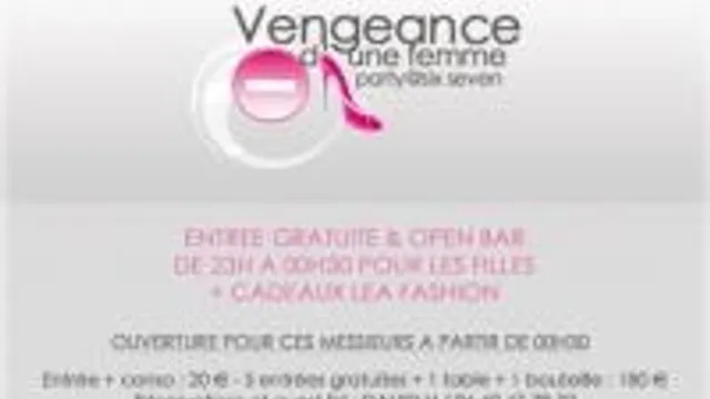 Vengeance D'une Femme