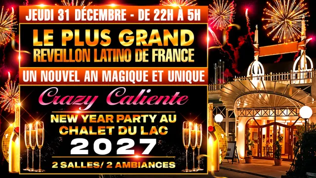 LE PLUS GRAND REVEILLON LATINO DE FRANCE ( 2 SALLES & 2 AMBIANCES )