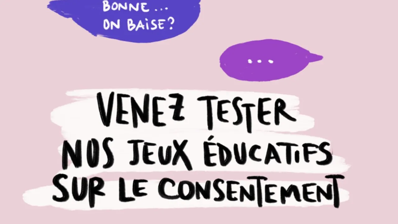 Sexploration : venez tester nos jeux éducatifs sur le consentement