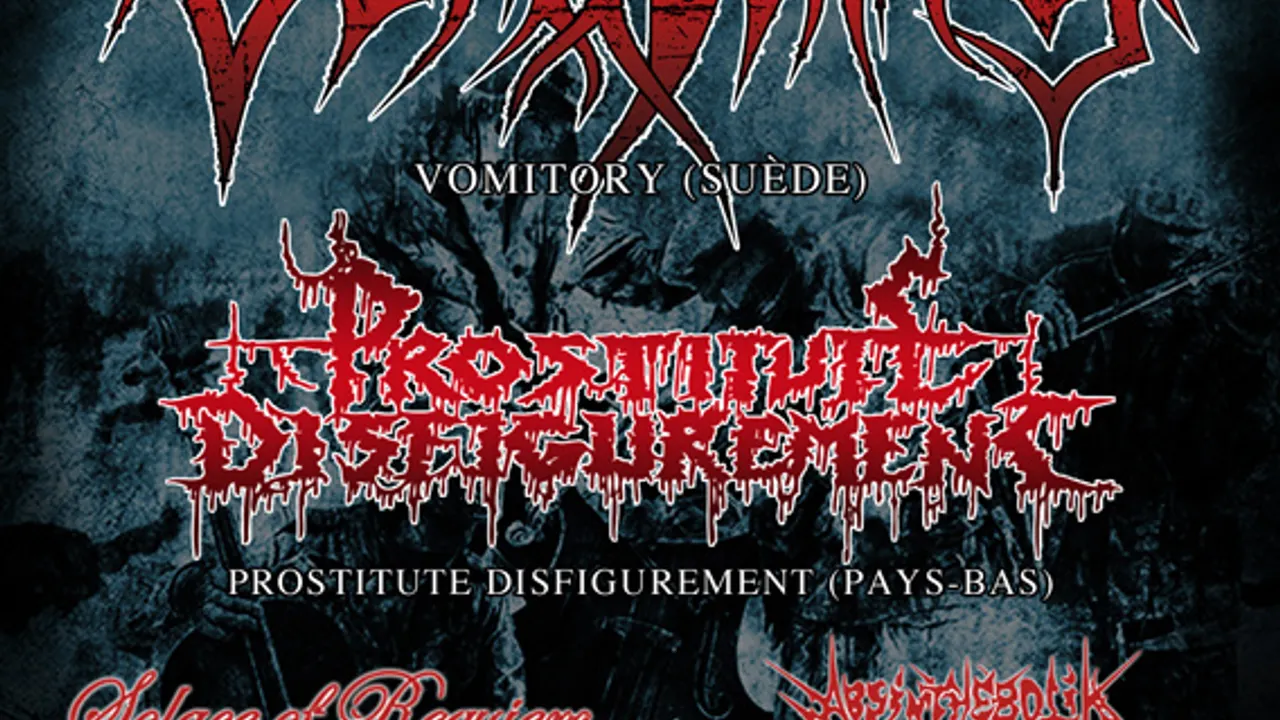 Vomitory + Prostitute Disfigurement + Guest