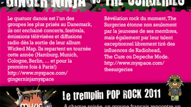 Tremplin Pop Rock de Music Expo