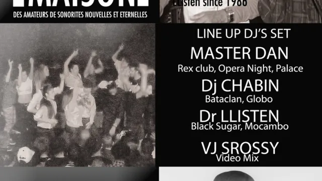 90's Groove & Zouk Special Guest Grand Master Dan Hosted by Chabin, Llisten