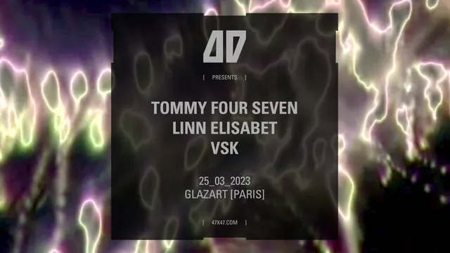47 label night : Tommy Four Seven, VSK, Linn Elisabet