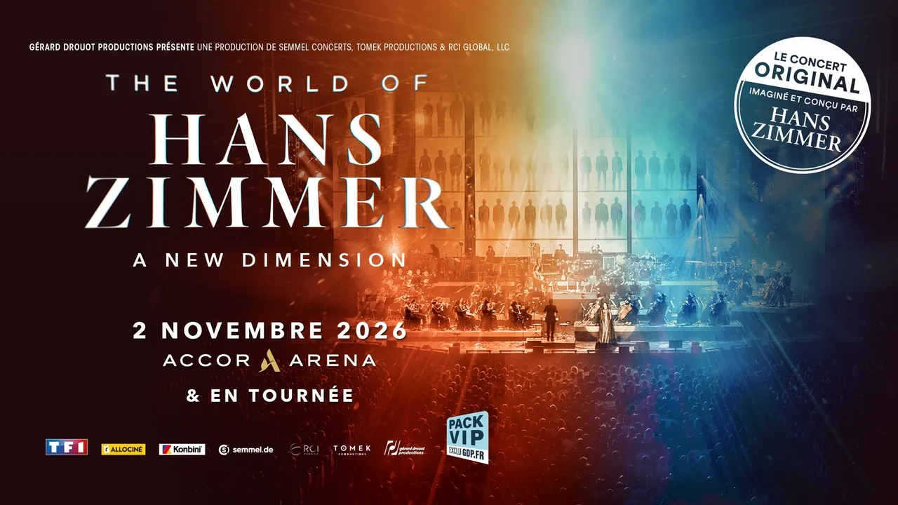 The World of Hans Zimmer, A New Dimension est de retour en France et sera à Paris le 02 novembre !