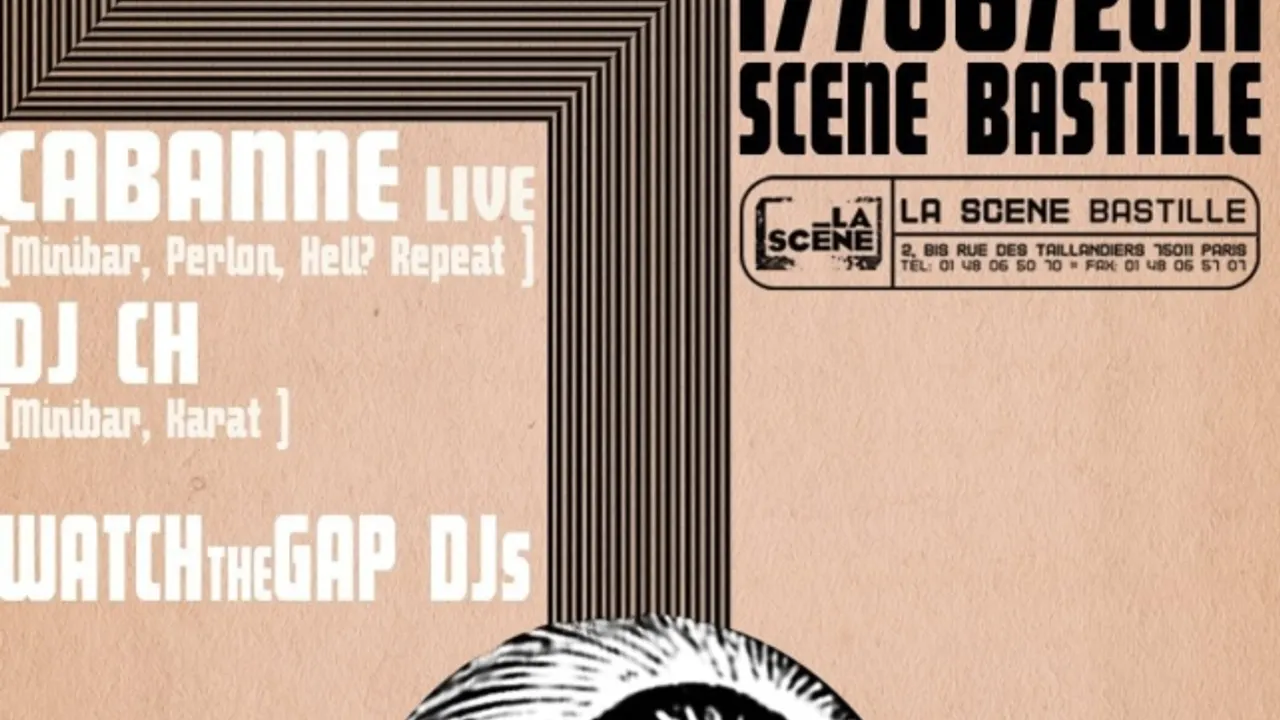 WATCH THE GAP INVITE MINIBAR