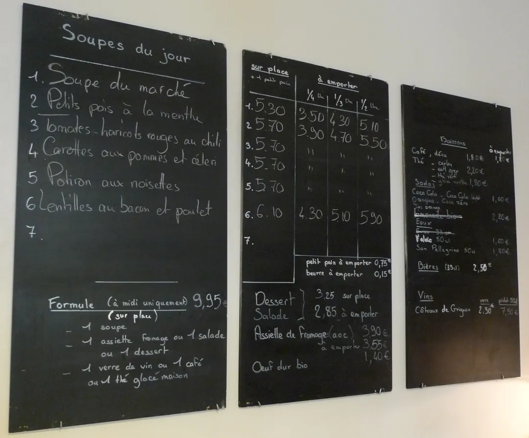 Bar à Soupes Restaurant Paris