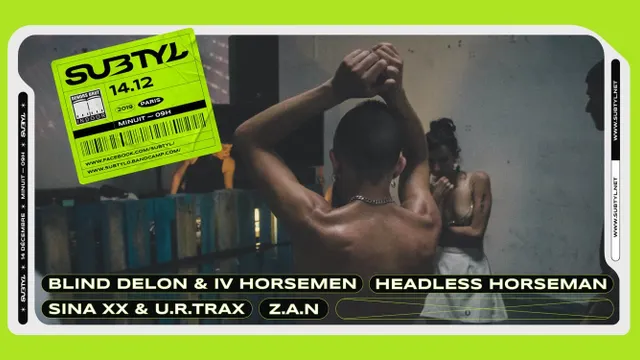 Dehors Brut x subtyl: Headless Horseman, Blind Delon