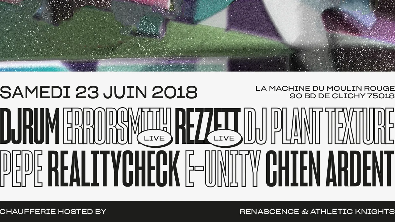 La Machine présente : Djrum, Errorsmith, Rezzett & Guests