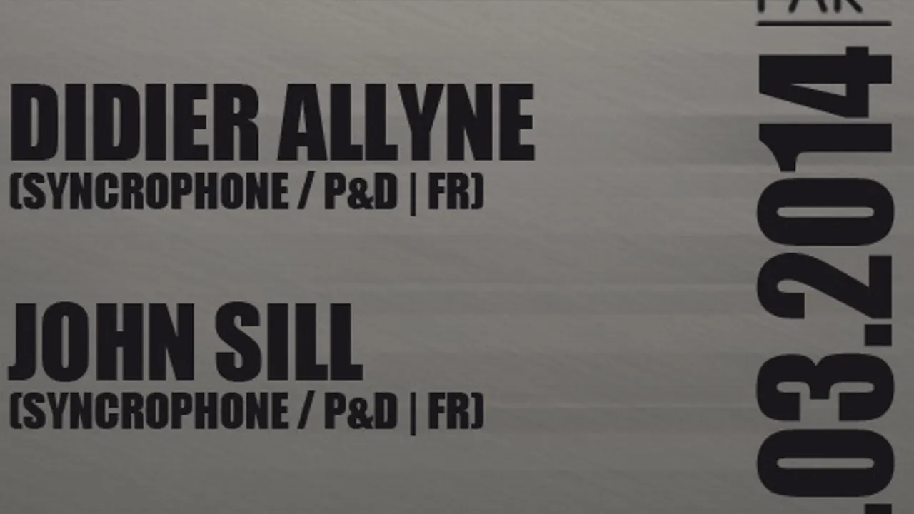 Syncrophone Label Night with Dj QU