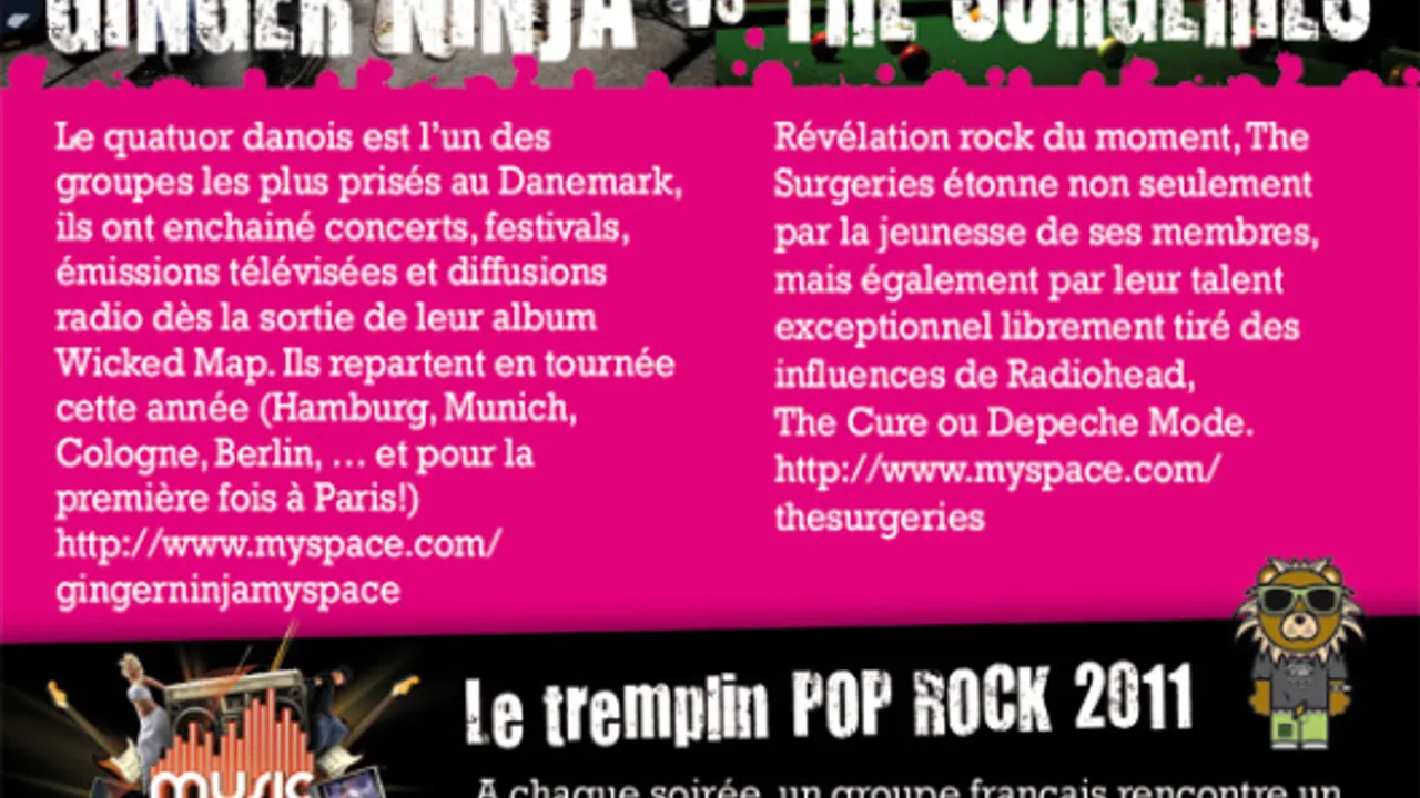 Tremplin Pop Rock de Music Expo