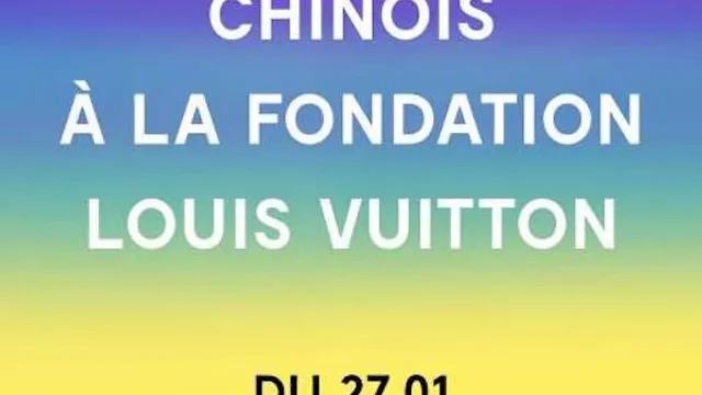 Des artistes chinois à la Fondation Louis Vuitton