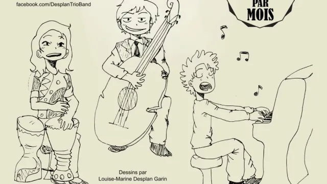 Desplan Trio Band en concert