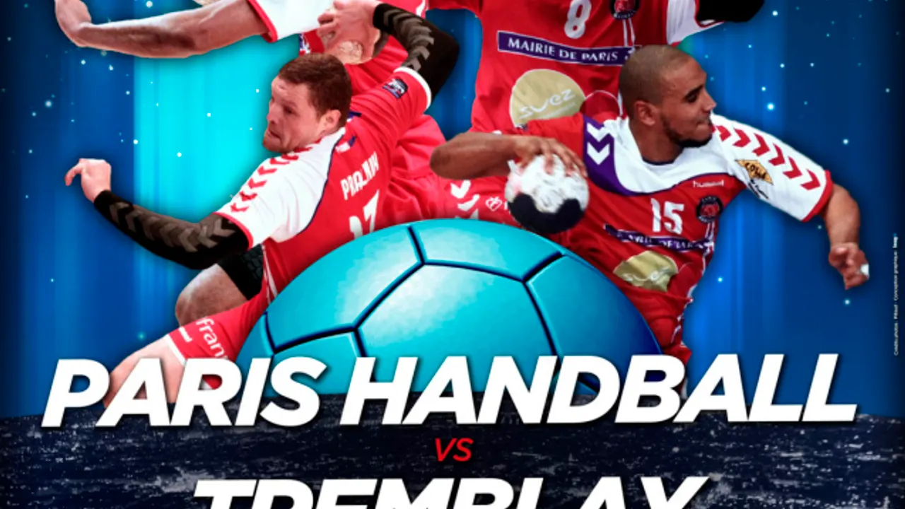 PARIS HANDBALL - TREMBLAY 21ème journée championnat de France LFH