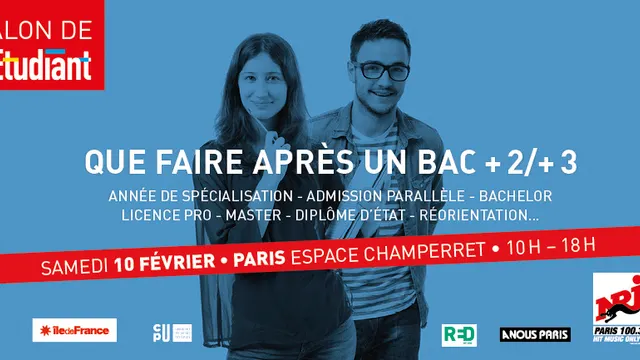 Salon "Que faire après un bac +2/+3? "