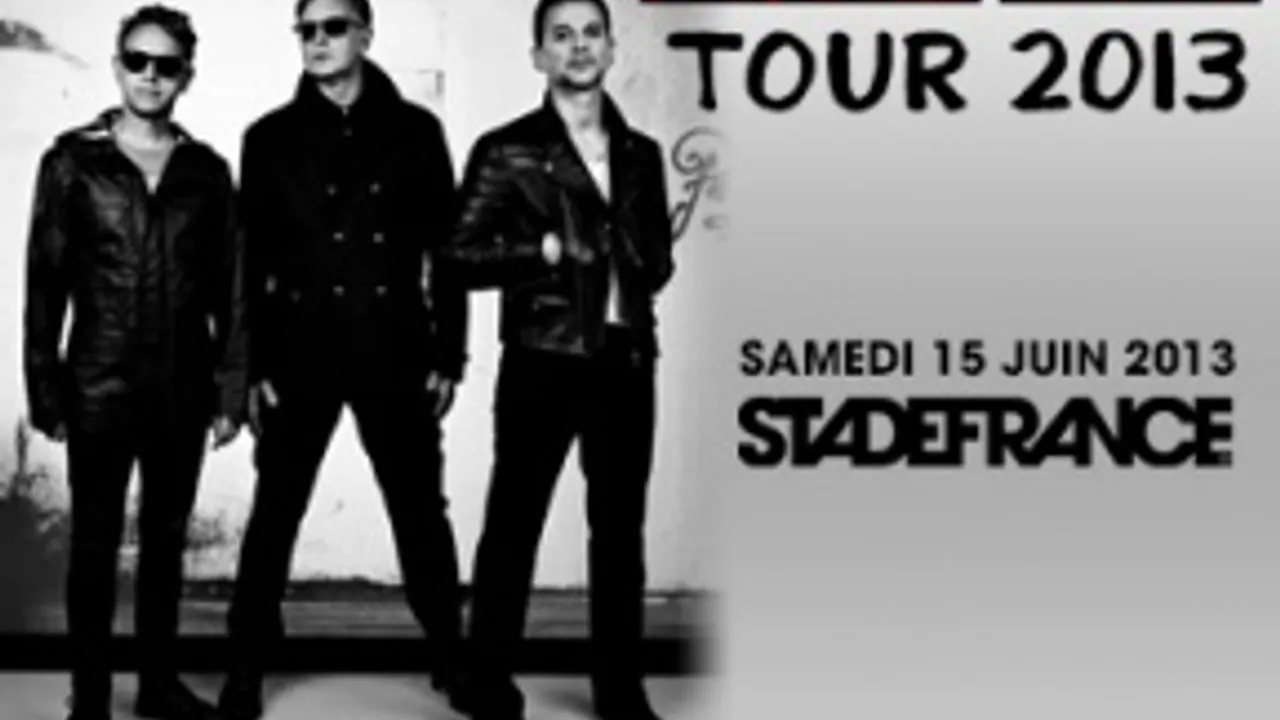 Depeche Mode en concert au stade de France